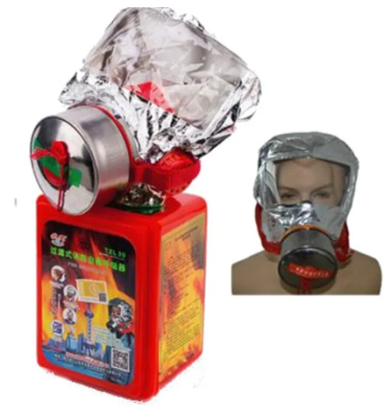Gas mask single filter, China origin.40 Min